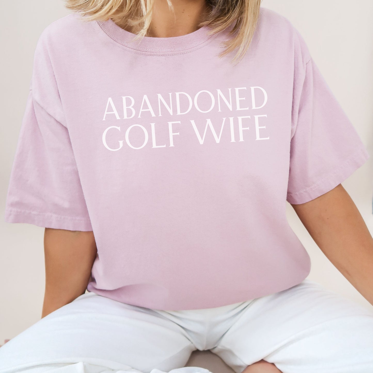 Heavyweight T Shirt - Light Pink